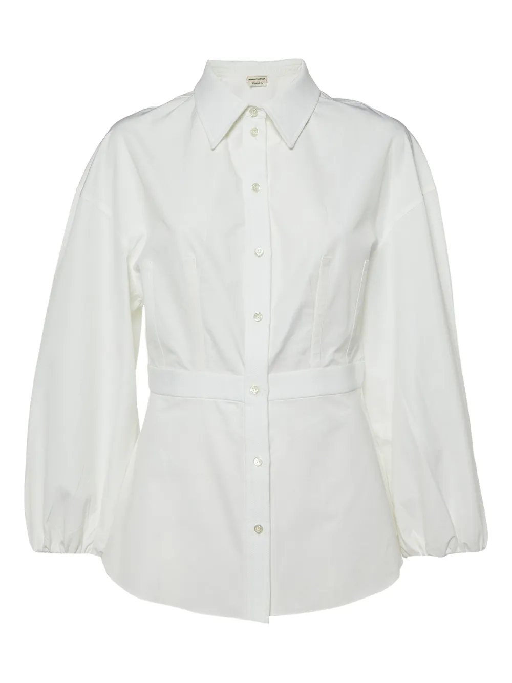 Alexander McQueen Pre-Owned poplin shirt | White | Image 1