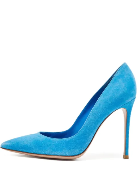 Gianvito Rossi Pre-owned 105mm suede pumps