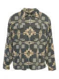 Polo Ralph Lauren Vintage pre-owned patterned cotton shirt - Blue