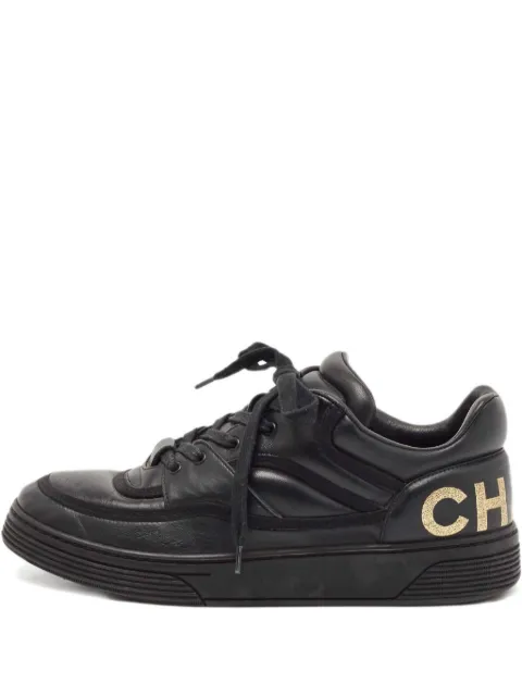 CHANEL Pre-Owned 2023 leather sneakers