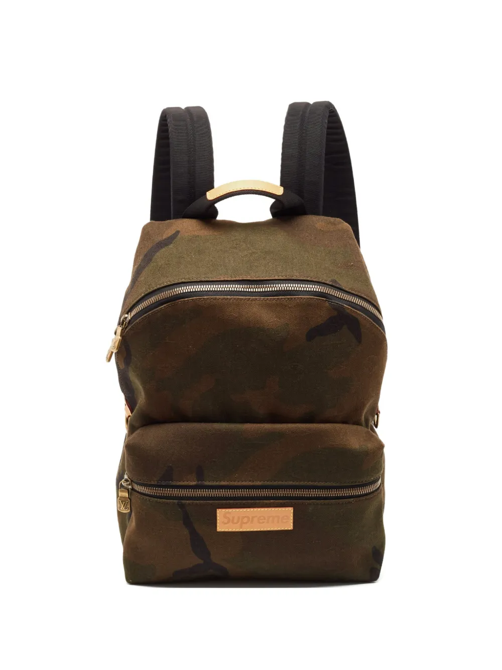 Louis Vuitton Pre-Owned x Supreme Apollo カモフラージュ バックパック - グリーン Louis Vuitton Pre-Owned x Supreme Apollo カモフラージュ バックパック - グリーン