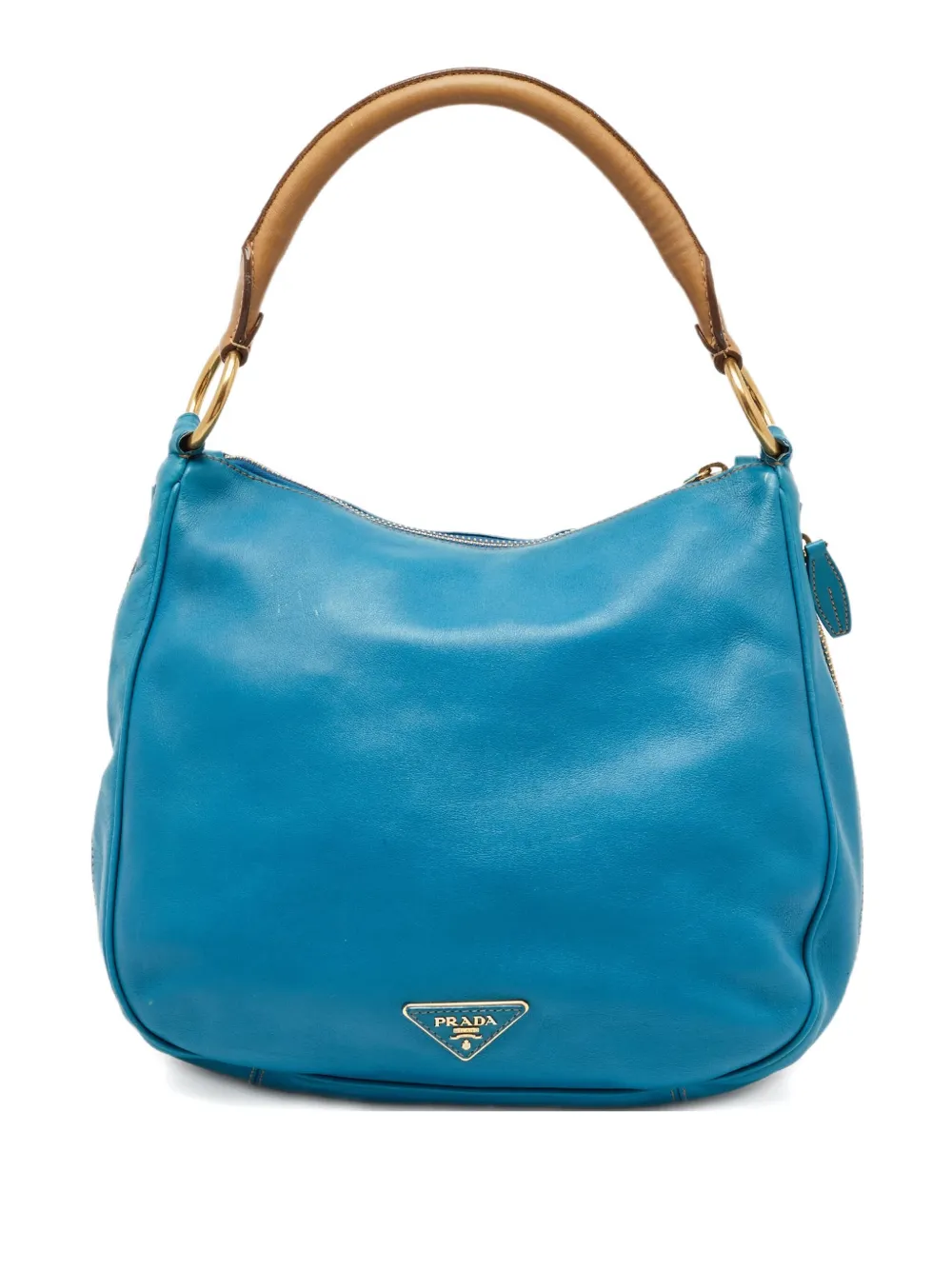 Prada Pre-Owned leather shoulder bag - ブルー Prada Pre-Owned leather shoulder bag - ブルー