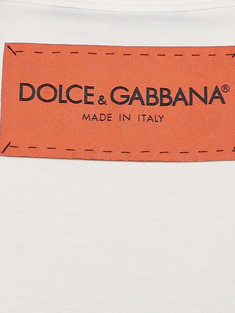 Pre-owned Dolce & Gabbana L'amore È Bellezza-print T-shirt In White