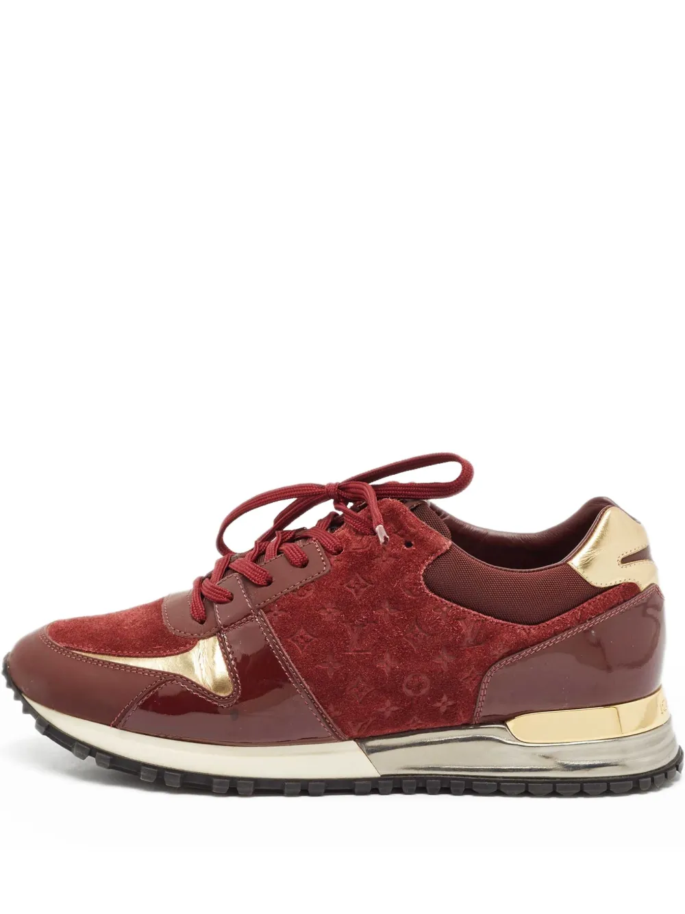 Louis Vuitton Pre-Owned モノグラム スニーカー - Burgundy Louis Vuitton Pre-Owned モノグラム スニーカー - Burgundy