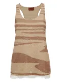 Missoni Pre-Owned sequin-embellished tank top - Neutrals