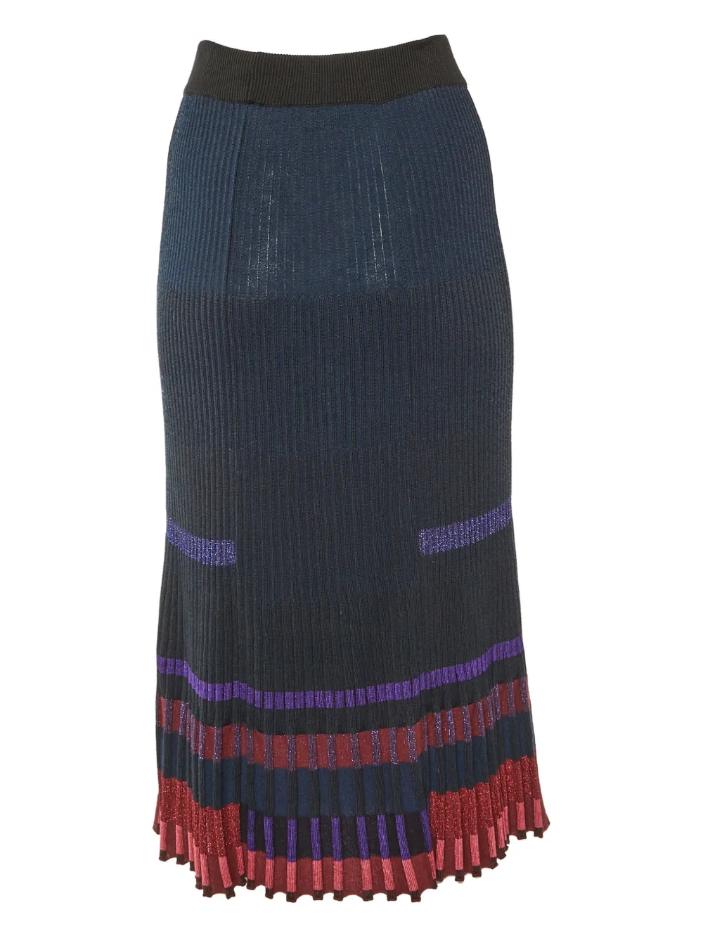 Kenzo Pre-Owned falda midi tejida de canalé | Image 2