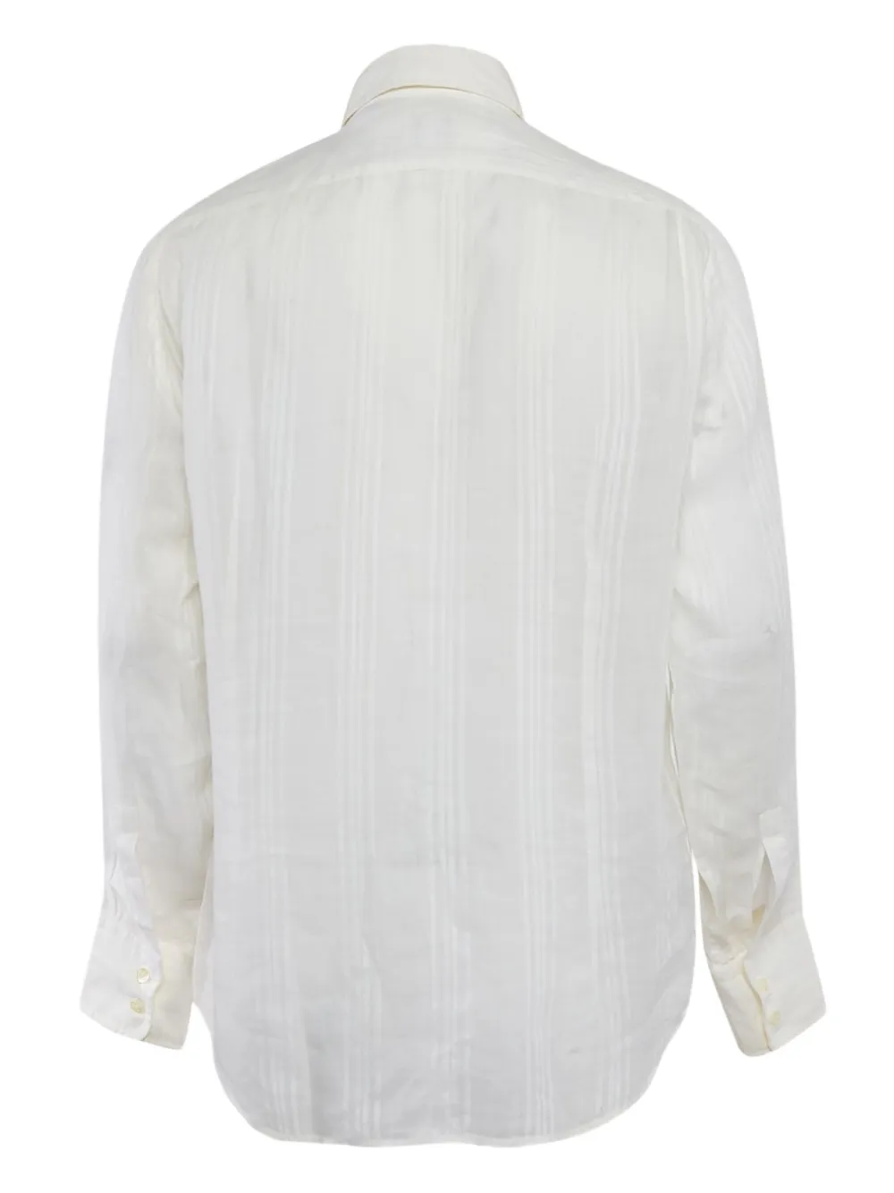 BOSS pre-owned striped button-up shirt | Image 2