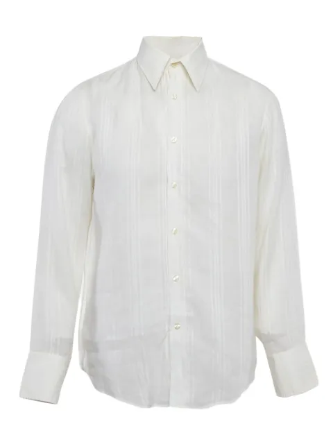 BOSS pre-owned striped button-up shirt