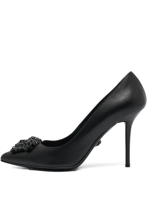 Versace Pre-Owned Medusa-emblem leather pumps