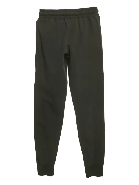 Balmain Pre-Owned logo-embroidered cotton track pants