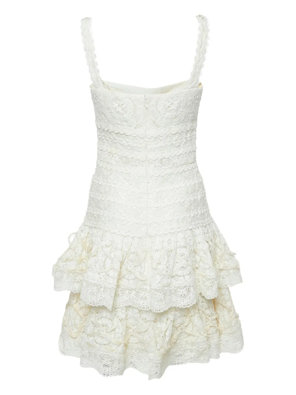 Oscar de la Renta Pre-Owned laced mini dress | Image 2