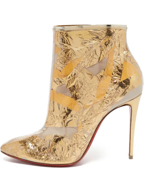 Christian Louboutin Pre-Owned 100mm Booty Cap ankle boots