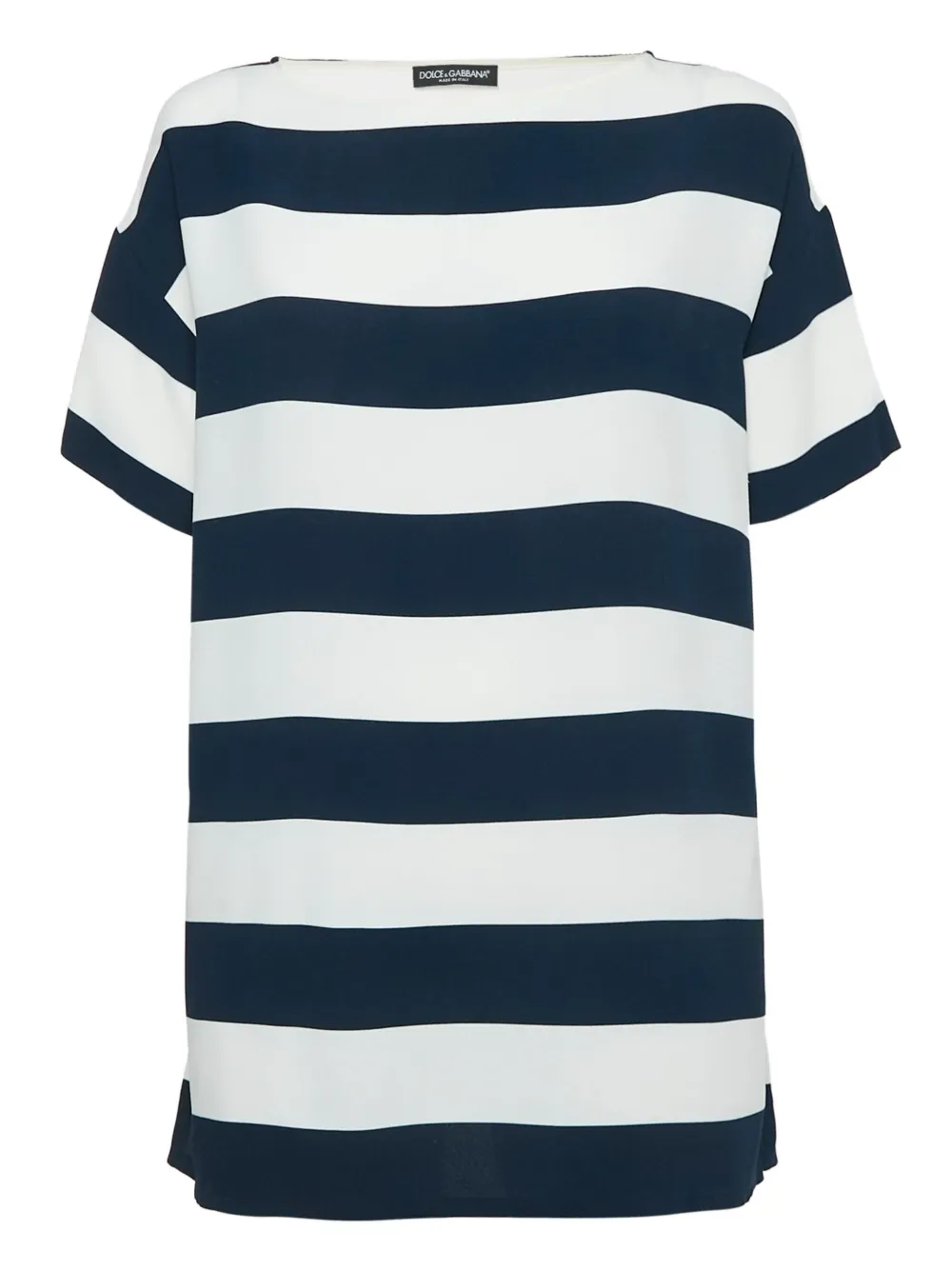 Dolce & Gabbana Pre-Owned striped T-shirt | Blue | Image 1