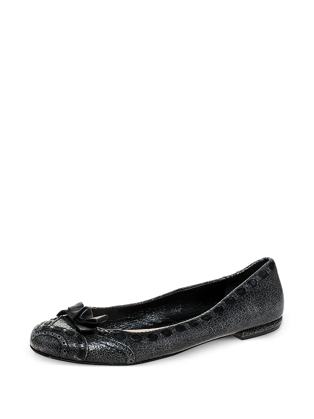Prada Pre-Owned bow-detailed ballet flats | Image 2