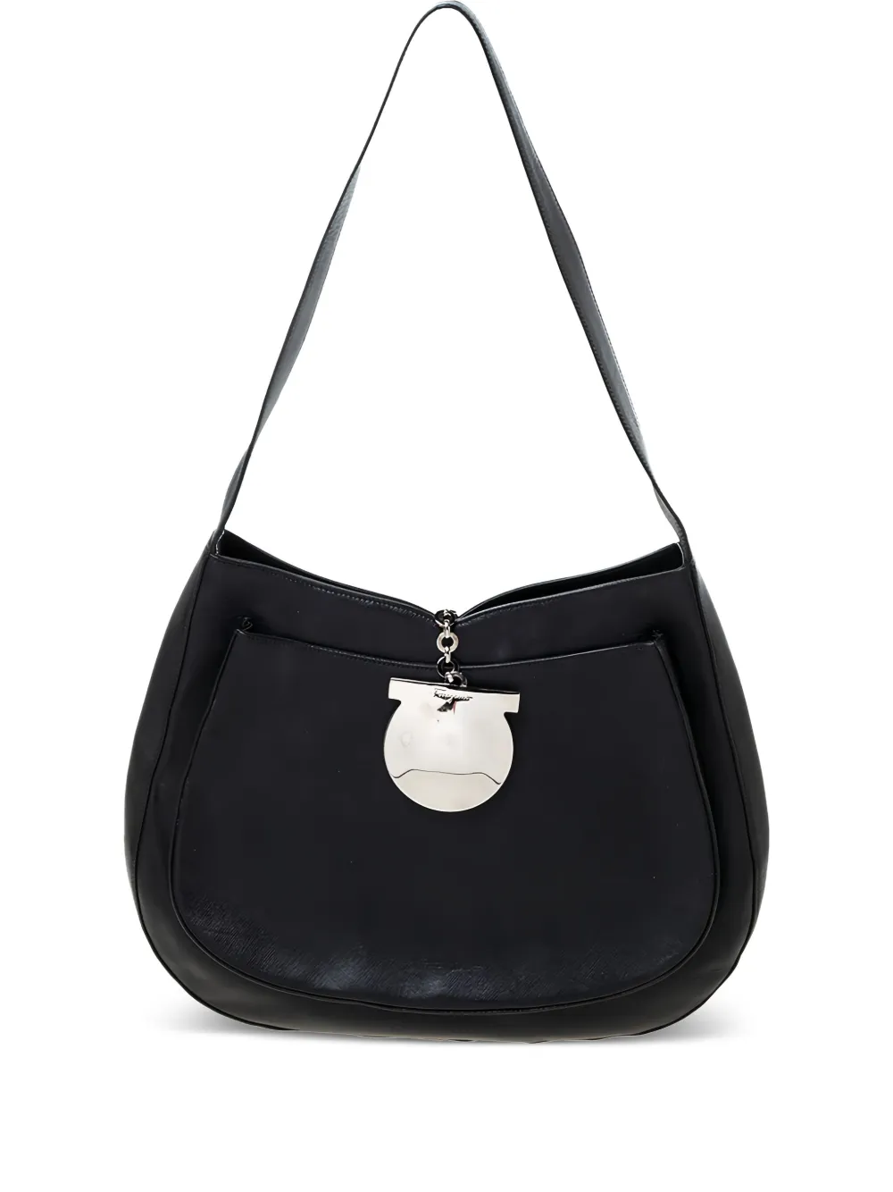 Ferragamo Pre-Owned Gancini shoulder bag | Black | Image 1