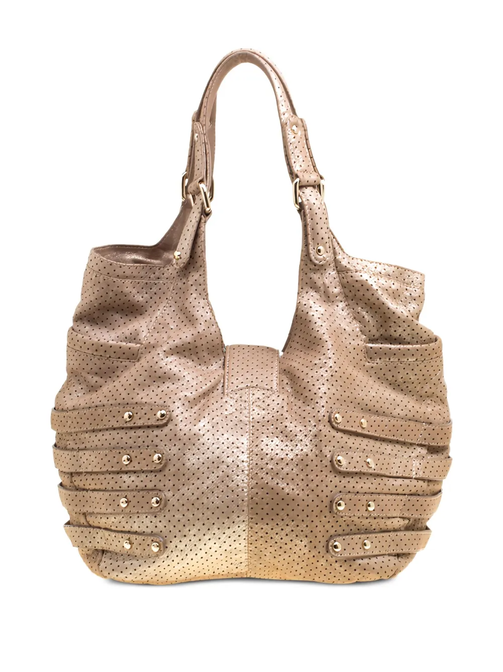 Jimmy Choo Pre-Owned perforated buckle bag | Pre-Owned | Image 2