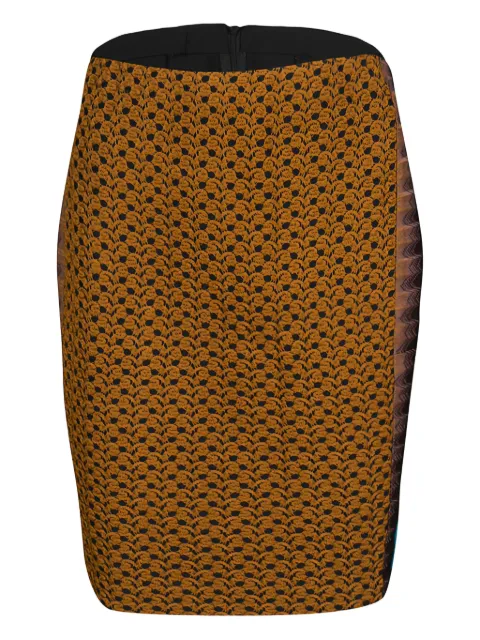 Missoni Pre-Owned structured patterned pencil skirt
