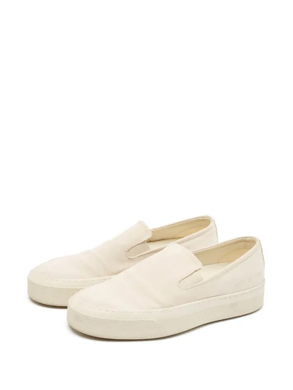 Common Projects Platform slip-on Sneakers White FARFETCH IN