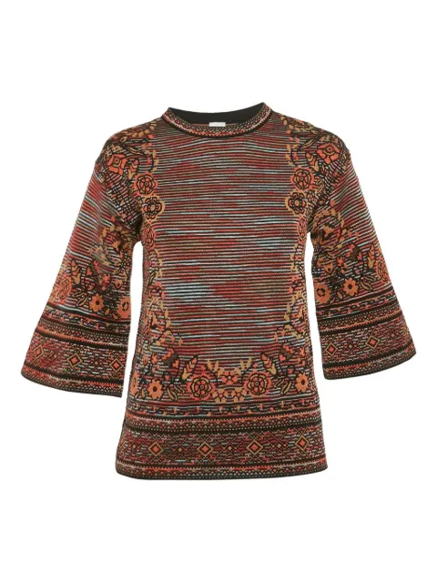 Missoni Pre-Owned haut en maille intarsia