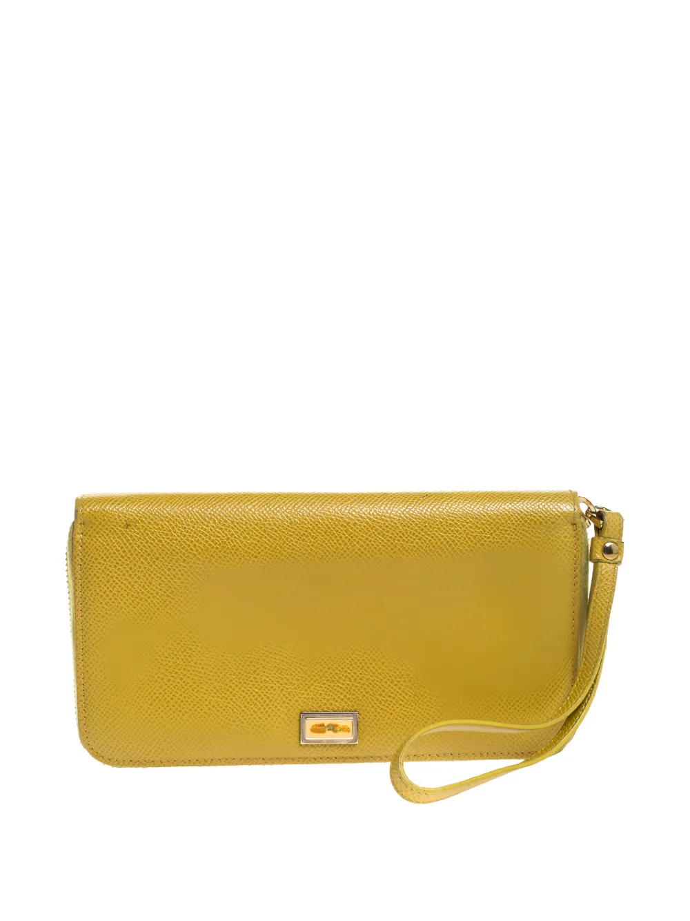 Pre-owned Dolce & Gabbana Continental Leather Wallet