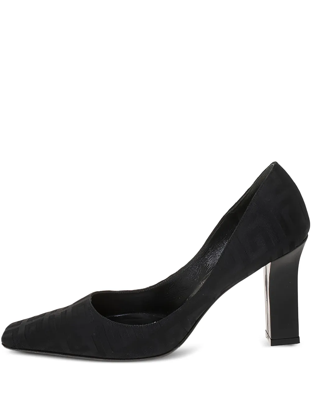 Givenchy Pre-Owned Monogram Canvas Pumps | Black | Image 1