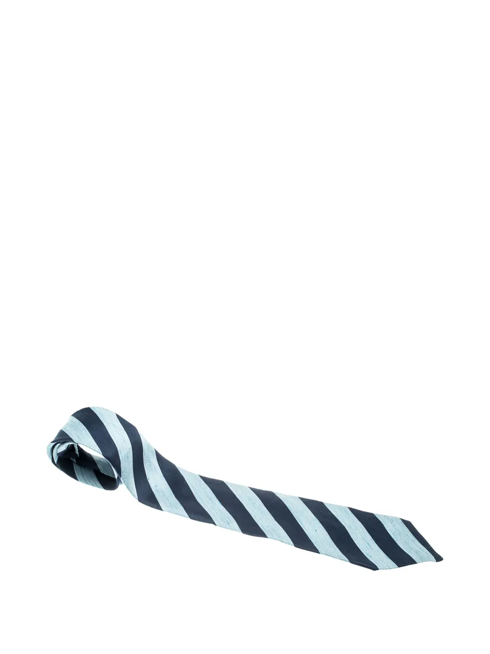 Pre-owned Dunhill Striped Silk Tie