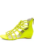 Sophia Webster leather sandals - Green