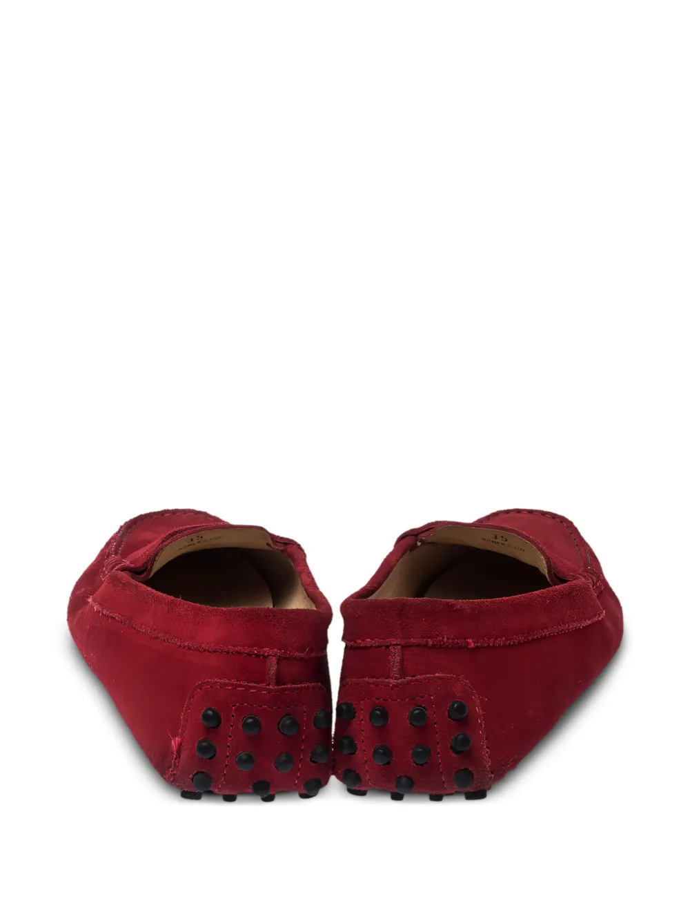 Tod's Vintage レザーローファー | レッド | FARFETCH JP