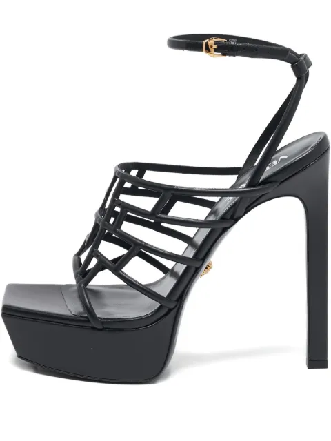 Versace Pre-Owned 160mm leather heeled sandals