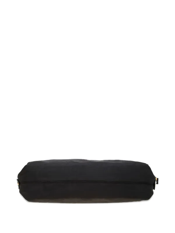 Gianfranco Ferré Pre-Owned leather-strap Tote Bag | Black