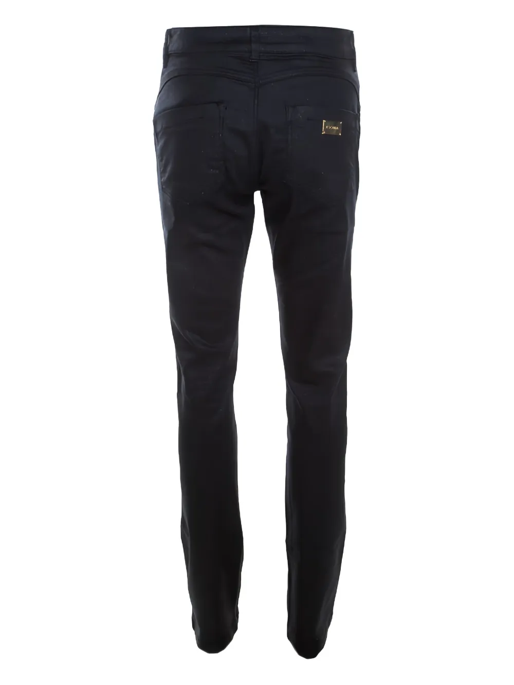 Escada Pre-Owned Jeans met glitter afwerking - Zwart