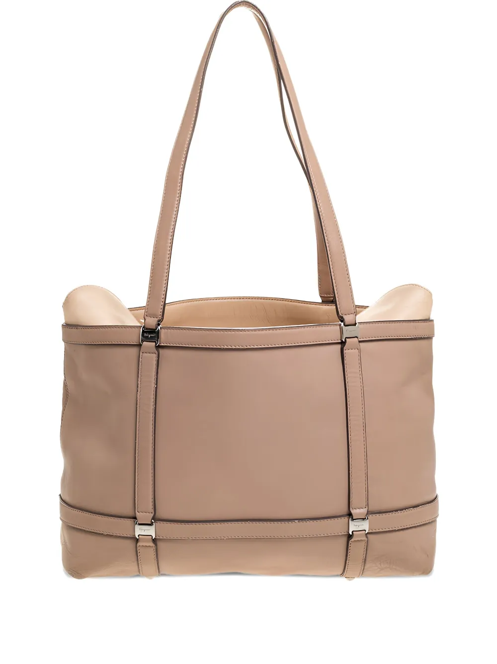 Ferragamo Pre-Owned leather tote bag | Pink | Image 1