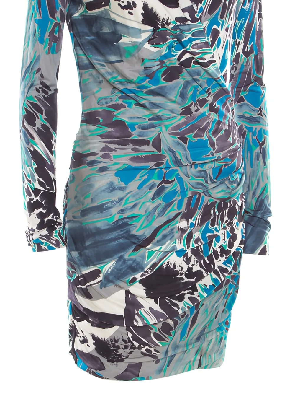 PUCCI Pre-Owned Jurk met gedrapeerd detail - Blauw