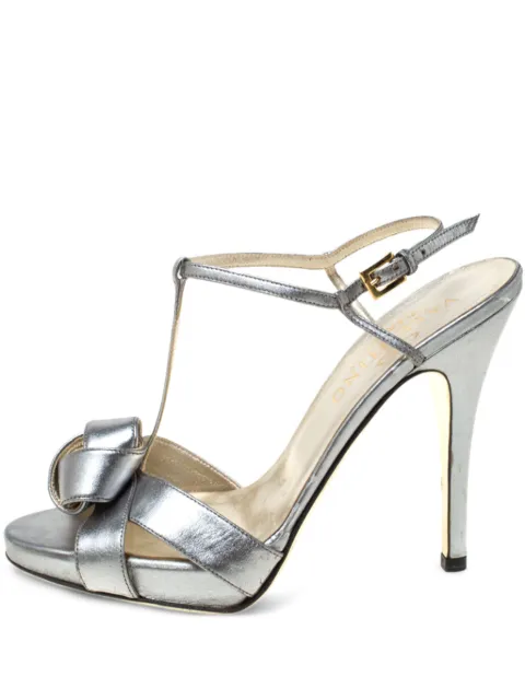 Valentino Garavani Pre-Owned 120mm bow-detail sandals