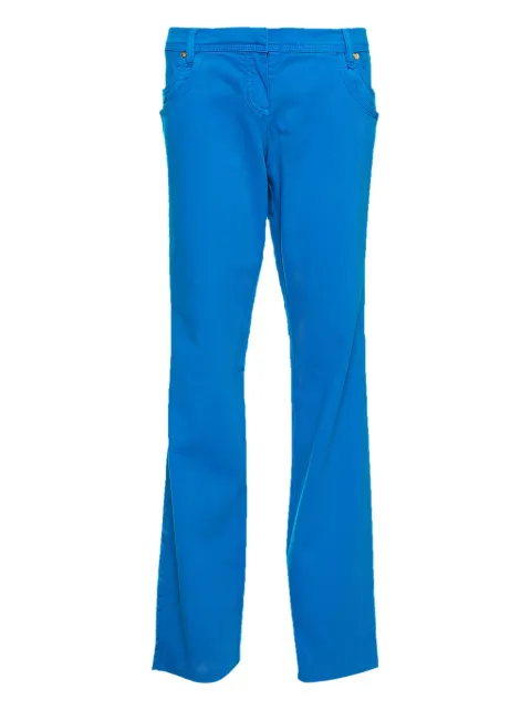 Roberto Cavalli Vintage logo-plaque jeans