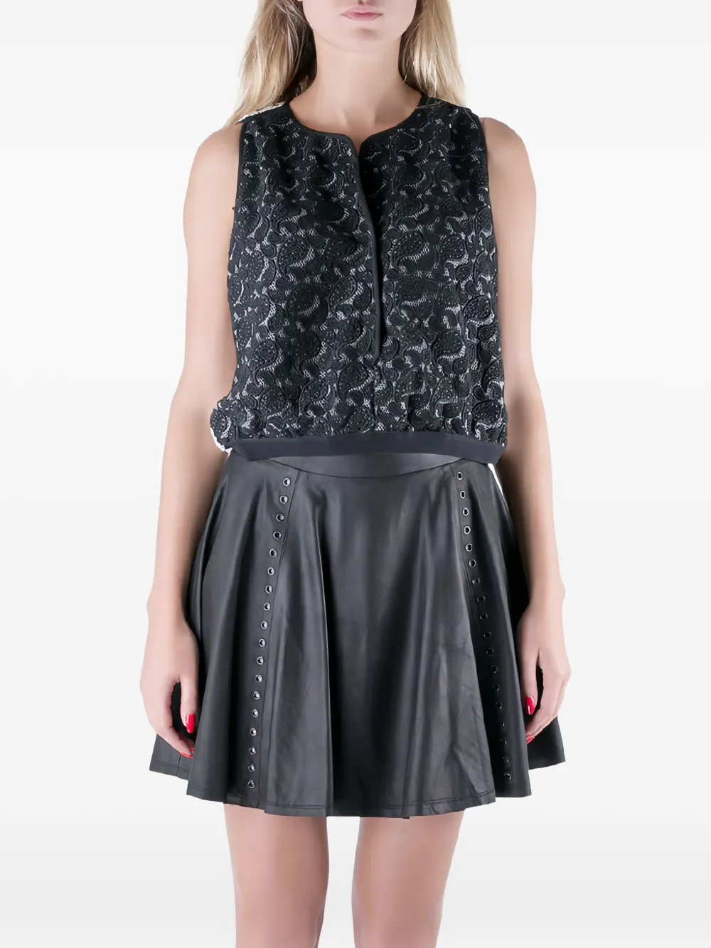 Yigal Azrouel haut à motif cachemire brodé pre-owned | noir | Image 1