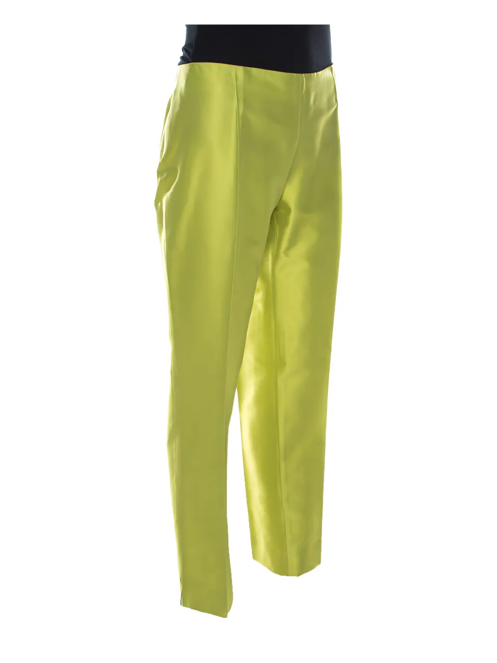 Moschino Pre-Owned Broek met contrasterende afwerking - Groen