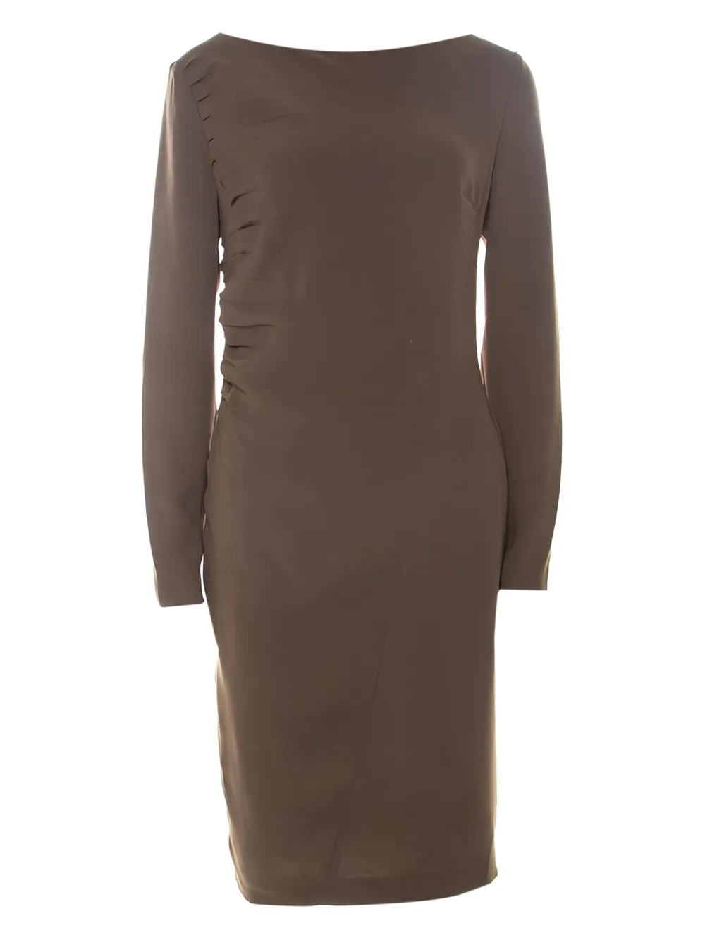 Escada Pre-Owned Abito midi plissettato - Verde