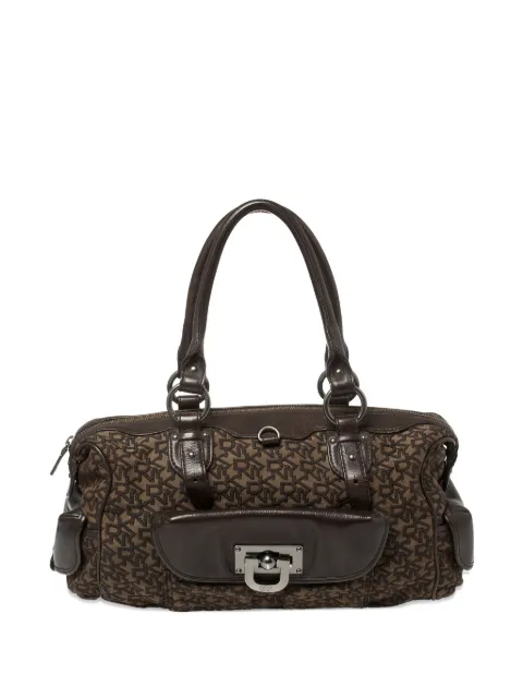 DKNY Vintage pre-owned monogram satchel bag