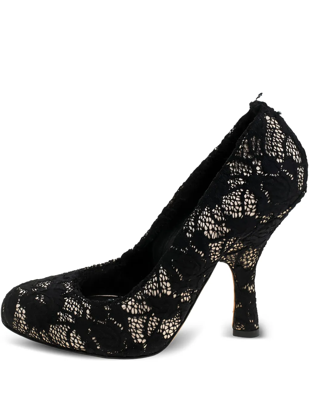 Dolce & Gabbana Pre-Owned 110mm lace-detailing heeled pumps | Black | Image 1