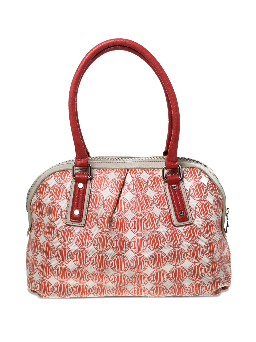 DKNY Vintage pre-owned Dome satchel bag | Red | Image 1