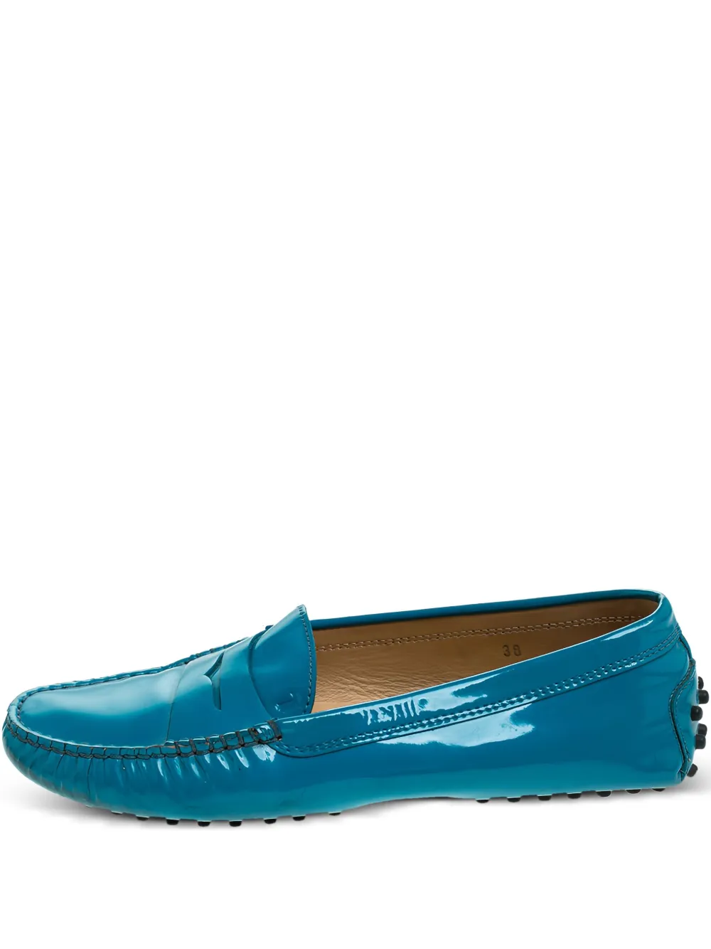 Tod's Vintage 2023 レザーローファー - ブルー Tod's Vintage 2023 レザーローファー - ブルー