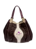 Etro Pre-Owned paisley-motif tote bag - Brown