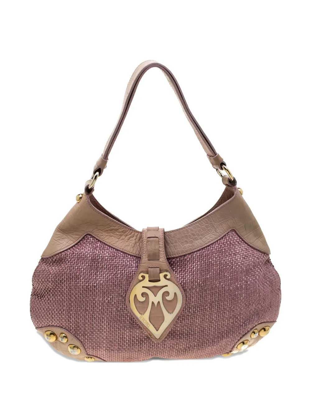 Pre-owned Moschino Suede Shoulder Bag