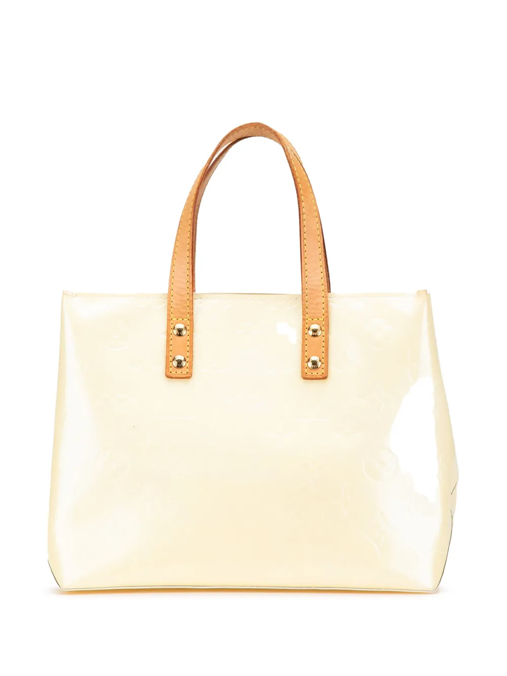 Louis Vuitton Pre-Owned 2005 Monogram Vernis Reade PM handbag - イエロー Louis Vuitton Pre-Owned 2005 Monogram Vernis Reade PM handbag - イエロー