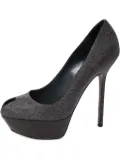 Sergio Rossi Vintage pre-owned 140mm platform pumps - Grey