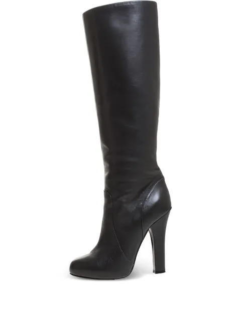 Dolce & Gabbana Pre-Owned botas altas con tacón de 120mm