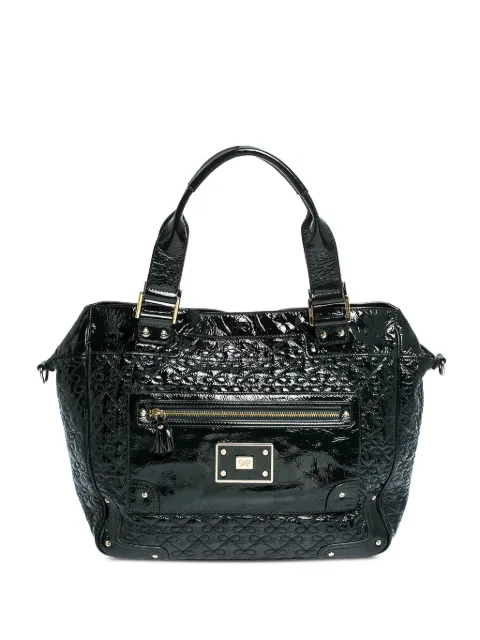 Anya Hindmarch Pre-owned paten-lather tote bag