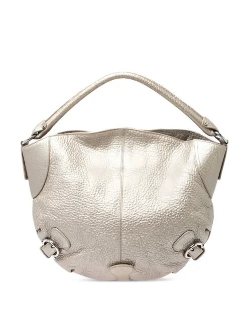 Ferragamo Pre-Owned 2024 메탈릭 숄더 백