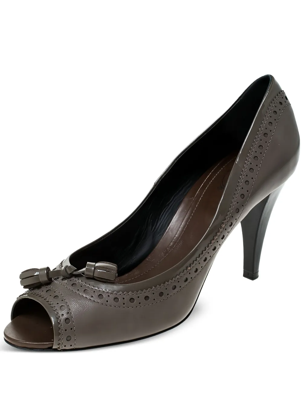 pre-owned 90mm tassel-detail pumps